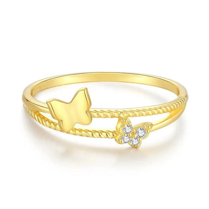 Dainty Stacking Rings Collection Bundle - GOLD