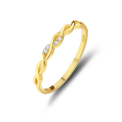 Dainty Stacking Rings Collection Bundle - GOLD