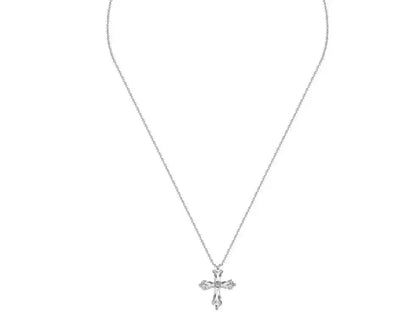 Angelic Cross Pendant Necklace