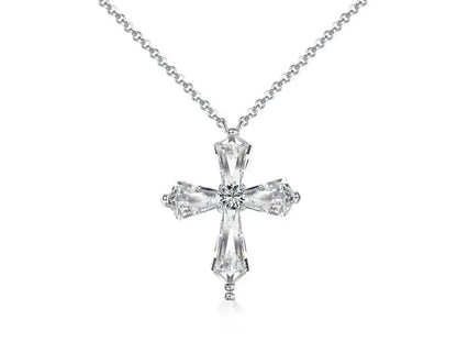 Angelic Cross Pendant Necklace