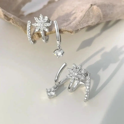 Angelic Sun and Falling Star Earrings shop name