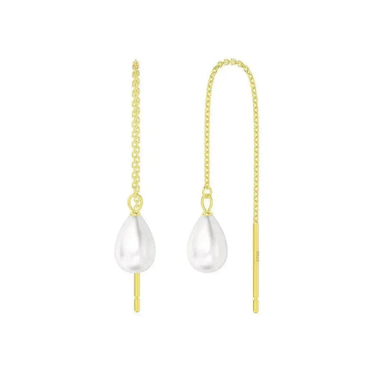 Best Style Tassel  Pearl Drop Earrings