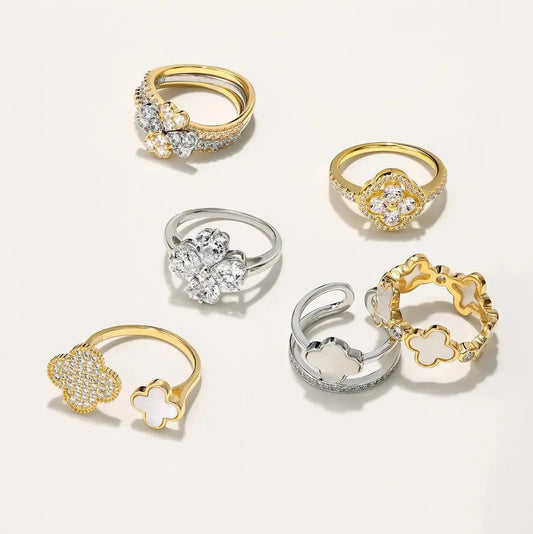 Bloom Dazzling Rings