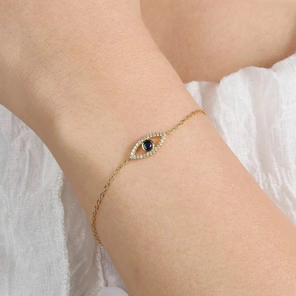 Blue Eye Gold Bracelet shop name