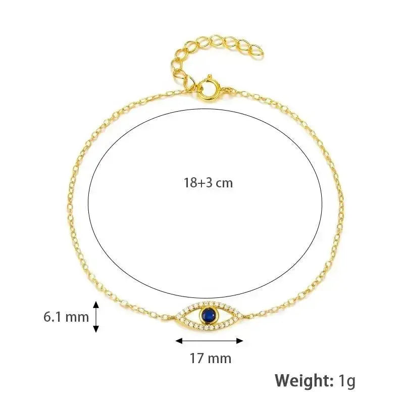 Blue Eye Gold Bracelet shop name