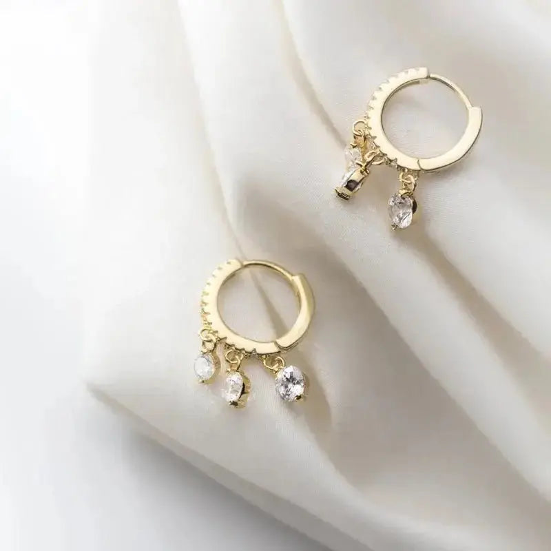 Boho Beautiful Three is a Charm Hoops