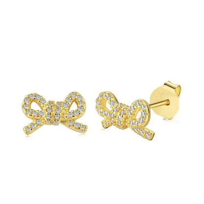 Bow Elegant Stud Earrings shop name