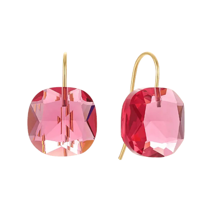 Bright Big Crystal Stud Earring