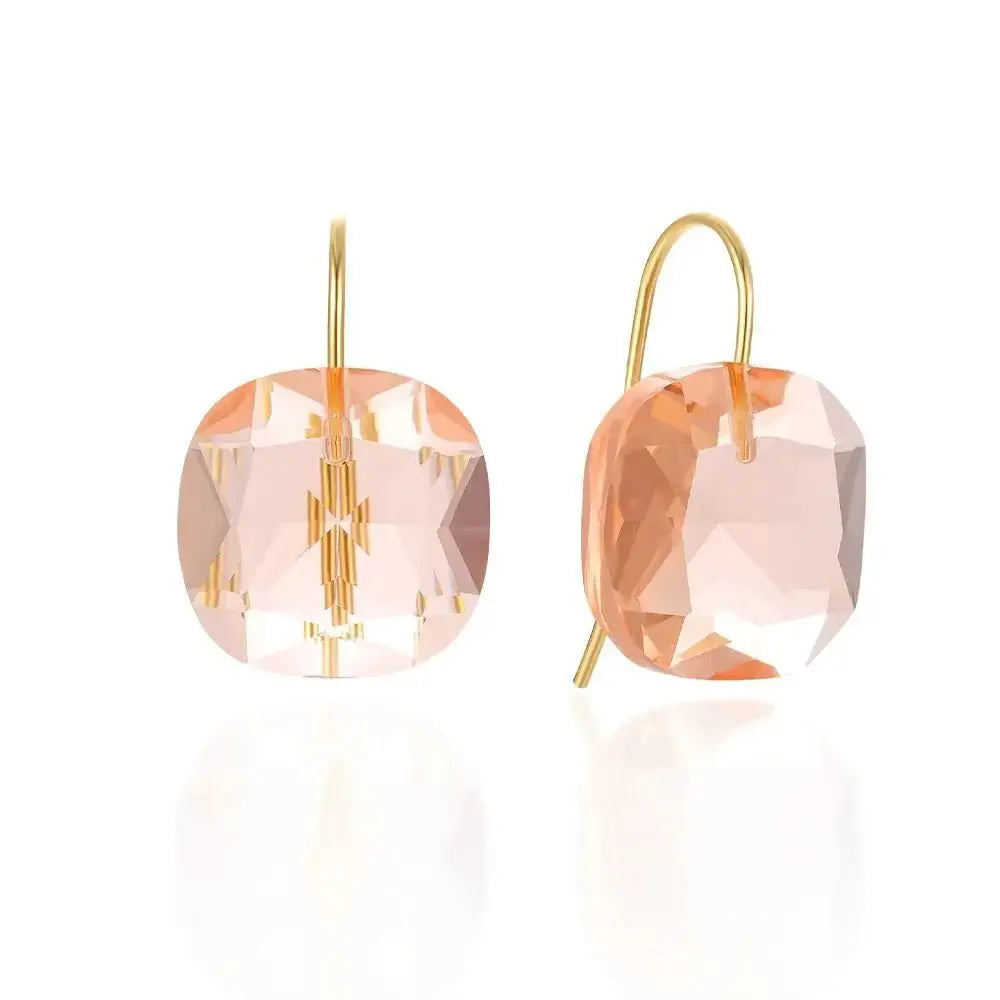 Bright Big Crystal Stud Earring