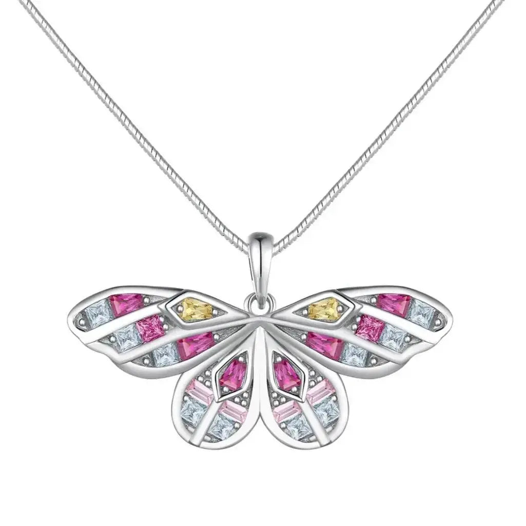 Butterfly - Colour PoP Snake Chain Necklace