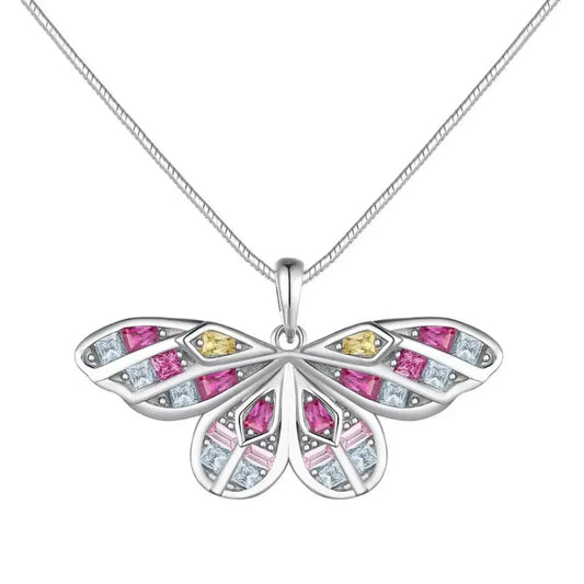 Butterfly - Colour PoP Snake Chain Necklace