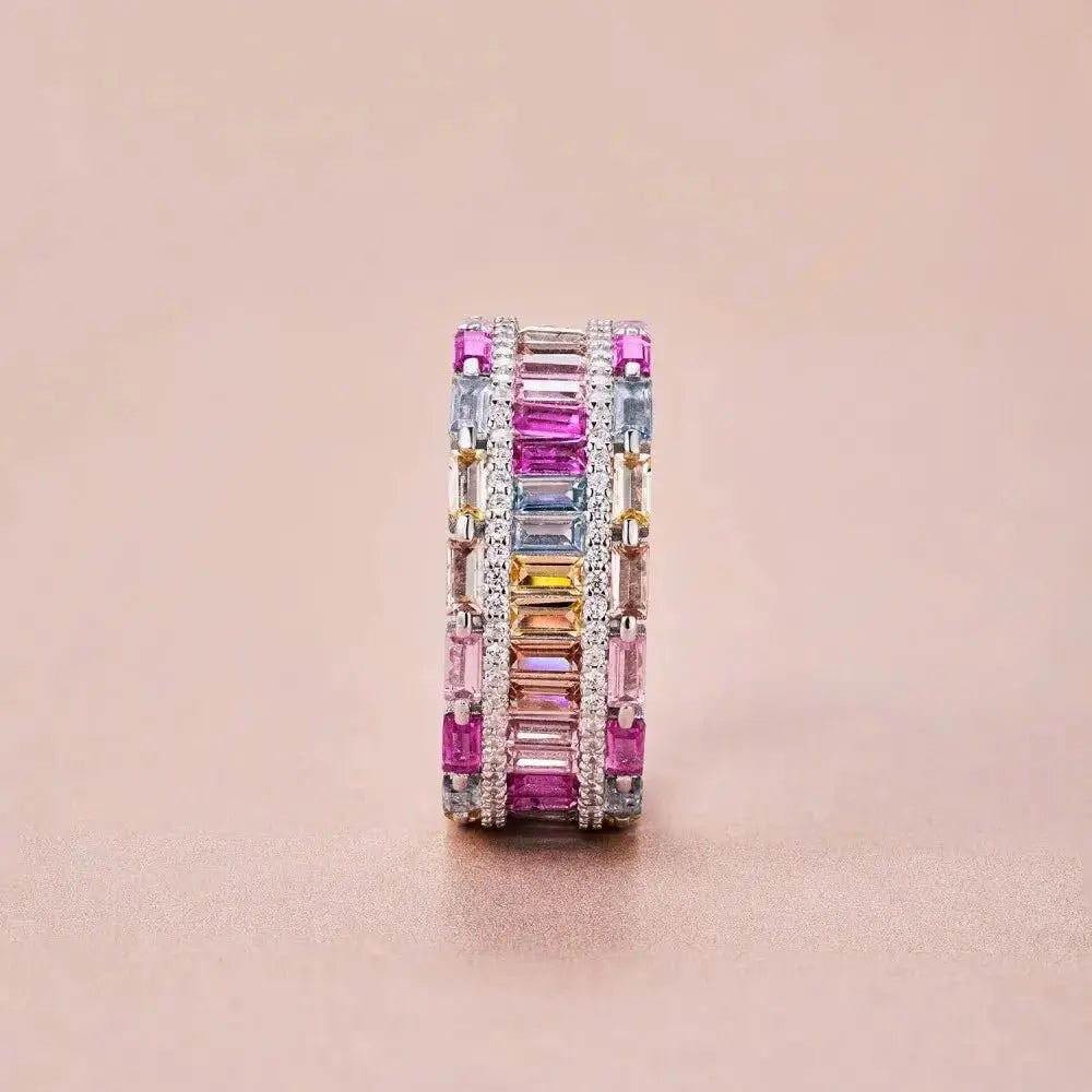 Candy Pop Entwine Wide Band Ring shop name