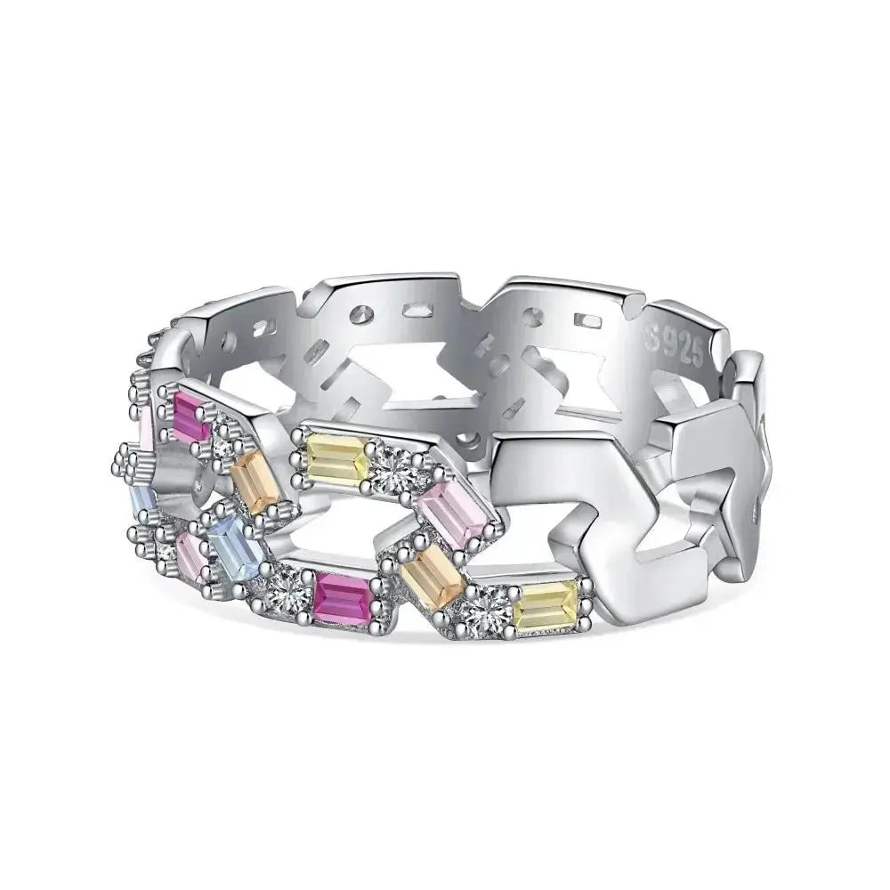 Candy PoP Wide Pattern Ring shop name