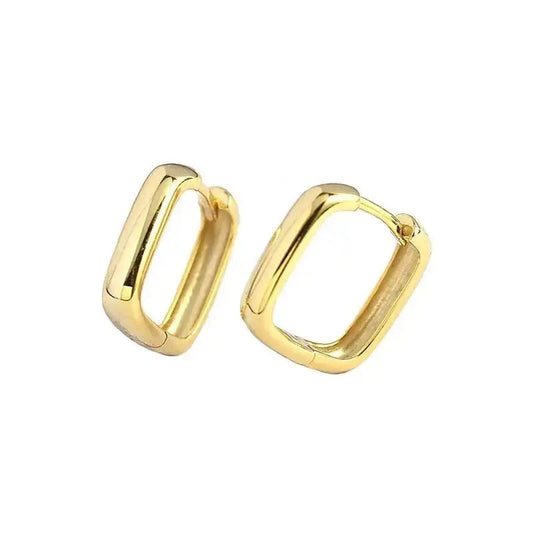 Charming Square Hoop Earrings shop name