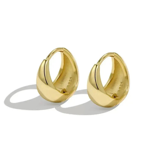 Chunky Modern Hoop Earrings shop name