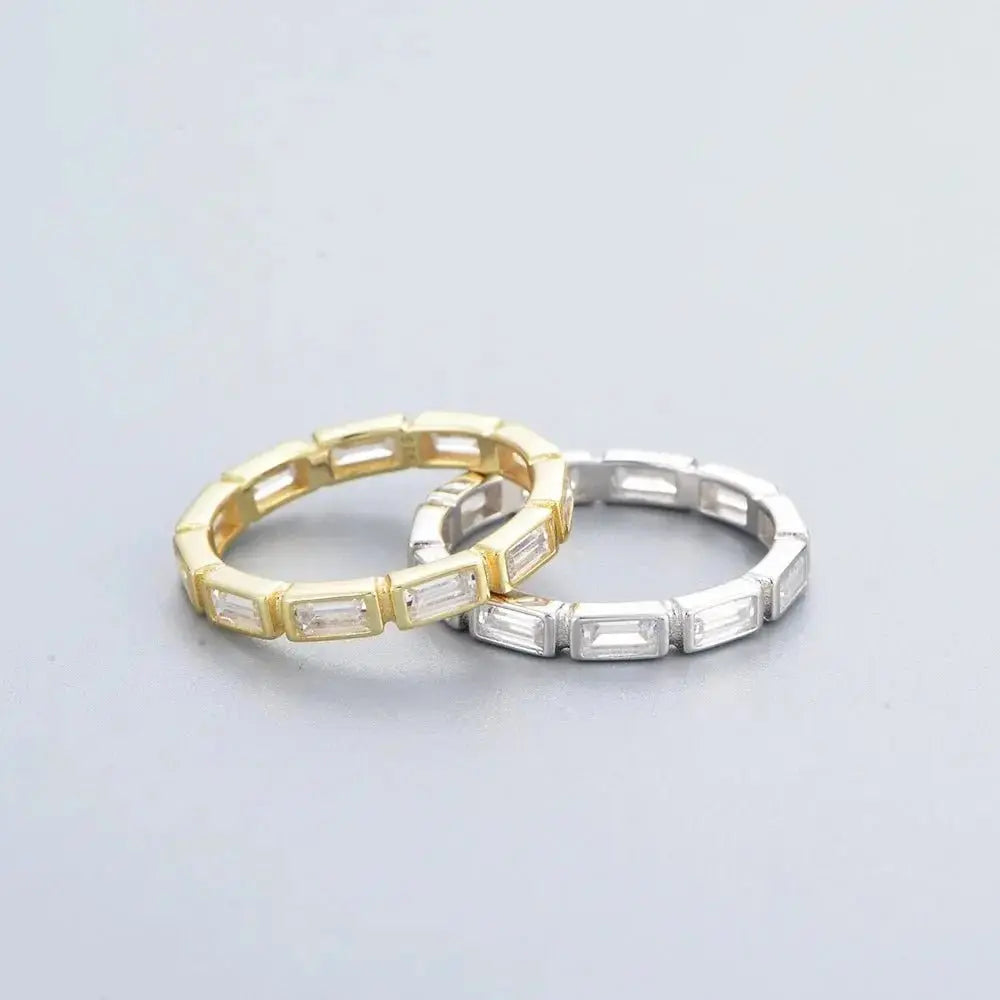 Classic eternity minimalist  ring