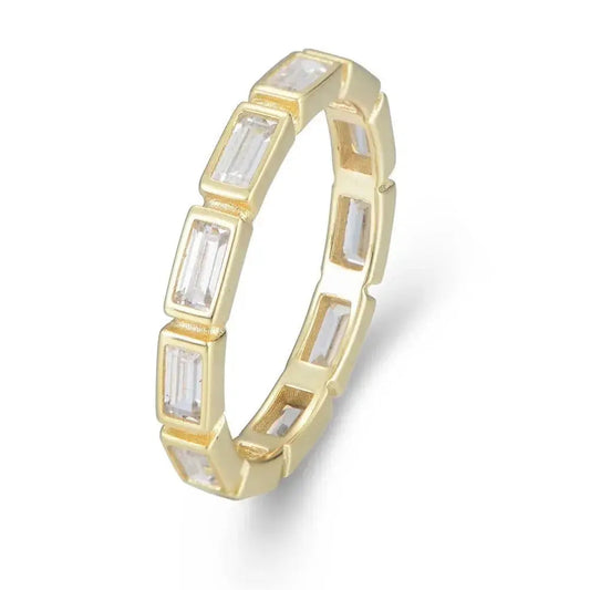 Classic eternity minimalist  ring