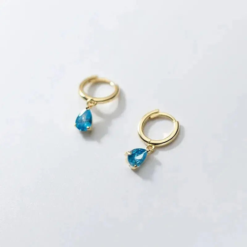 Colour-PoP Crystal Small hoop Earrings shop name