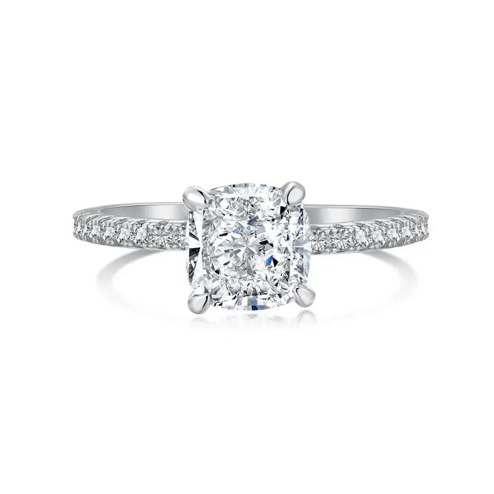 Dazzling Centre Radiant Pave Ring shop name