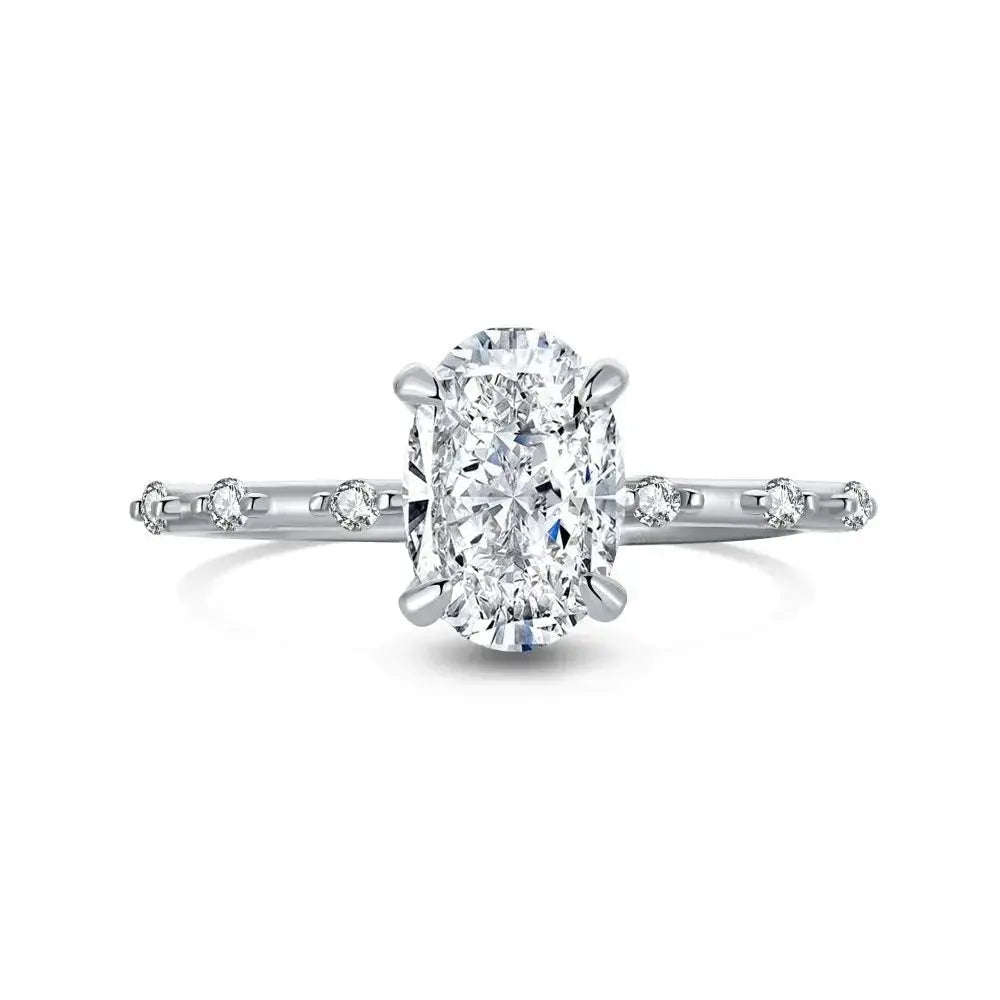 Dazzling Pave Oval Ring shop name