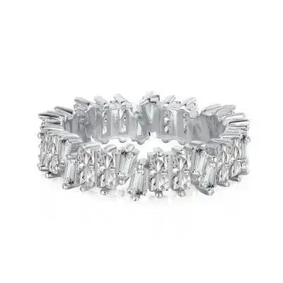 Eternity Rings Selection - Sterling Silver