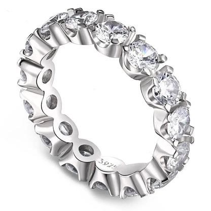 Eternity Rings Selection - Sterling Silver