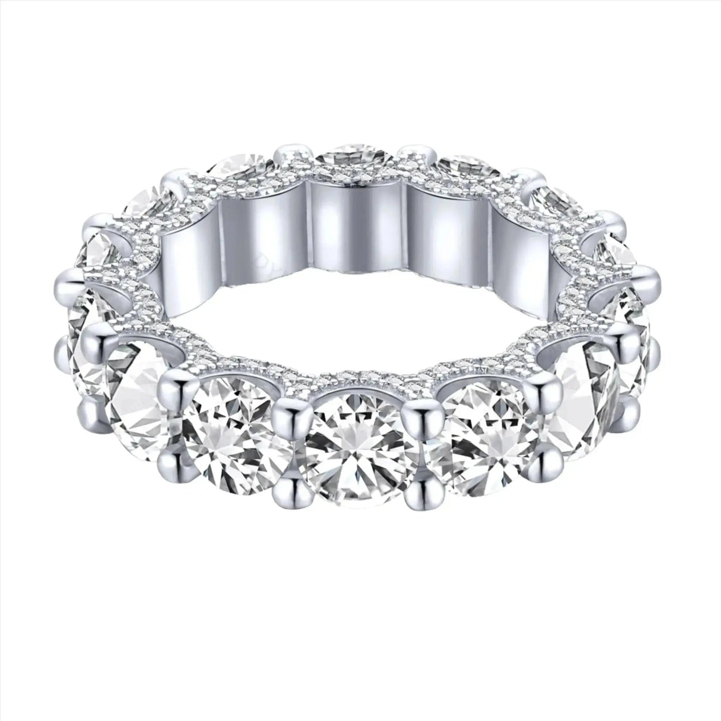 Eternity Rings Selection - Sterling Silver