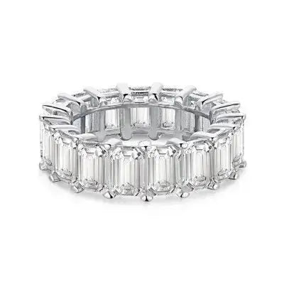 Eternity Rings Selection - Sterling Silver