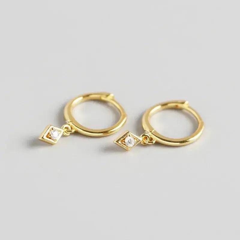 Fashion earrings jewelry 925 sterling silver hoop earrings snake moon star smile 18K gold plated hoop earrings women jewelry YHE0165-Gold shop name