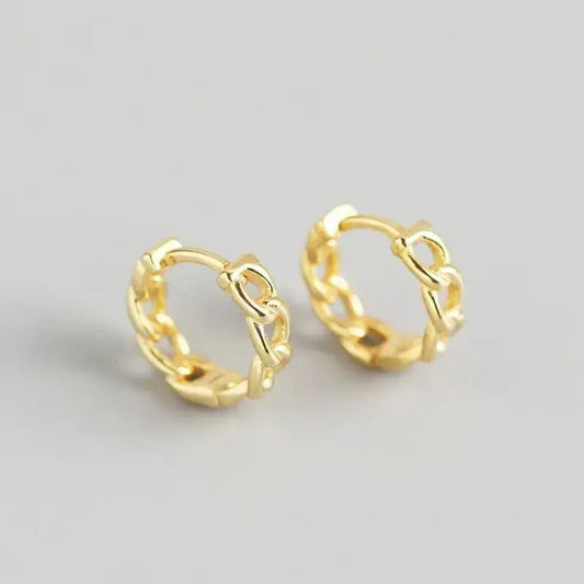 Fashion earrings jewelry 925 sterling silver hoop earrings snake moon star smile 18K gold plated hoop earrings women jewelry YHE0173-Gold shop name