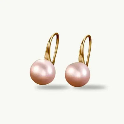 Gold Vermeir Hawaiian Pearl Hook Earrings shop name