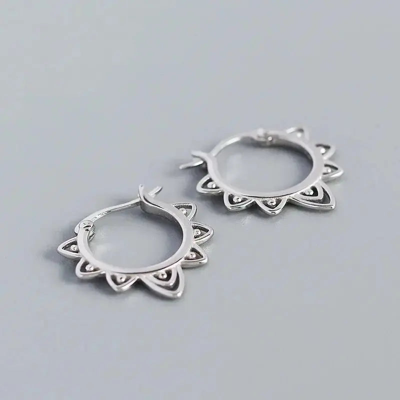 Hollow Boho Hoop Earrings shop name