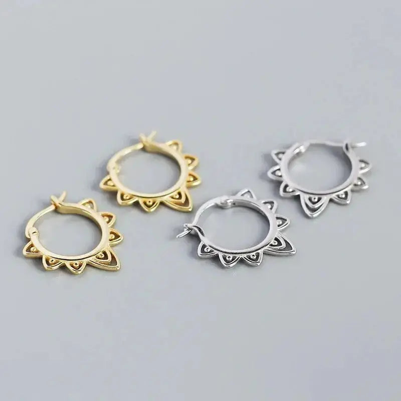 Hollow Boho Hoop Earrings shop name