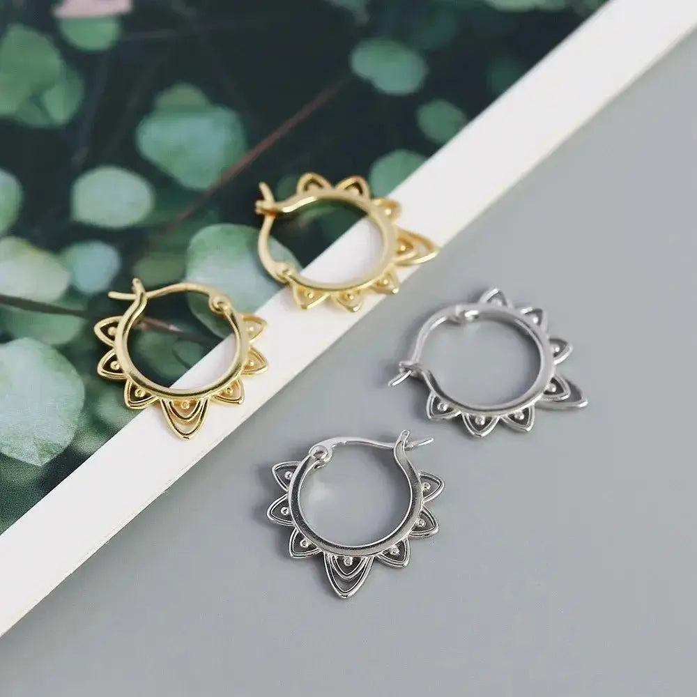 Hollow Boho Hoop Earrings shop name