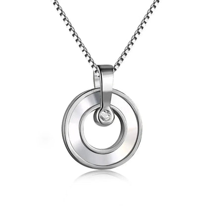 Hollow Circle Necklace shop name