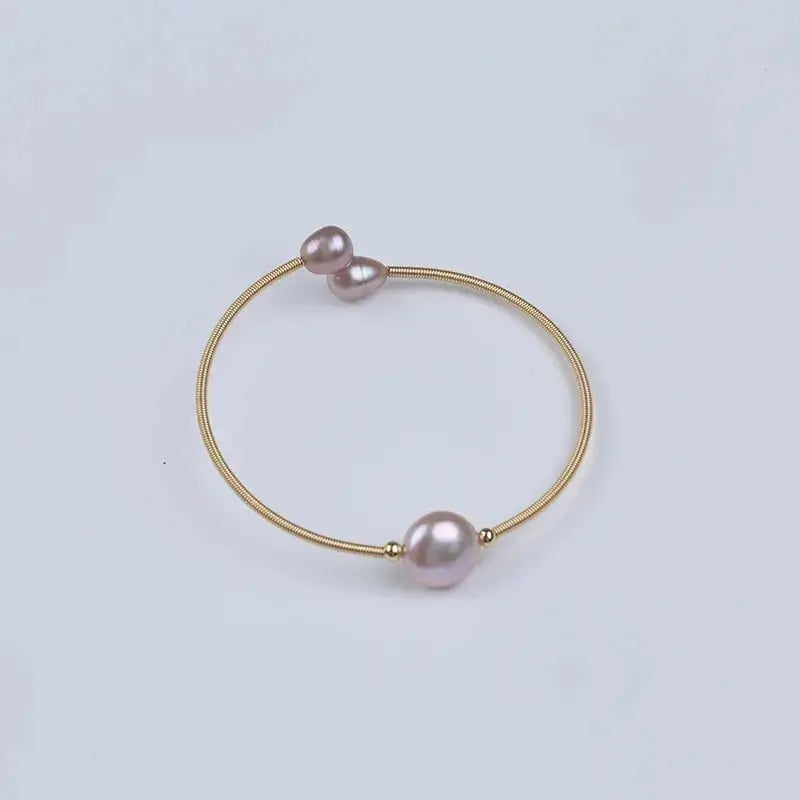 Hot Sale Natural Freshwater Pearl Adjustable Bangles shop name