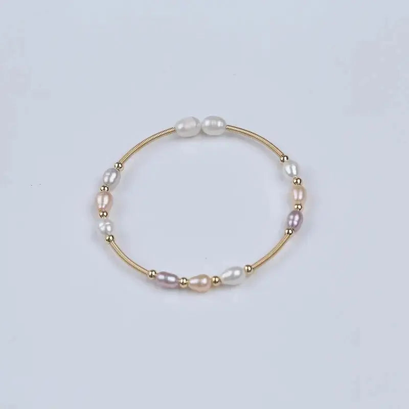 Hot Sale Natural Freshwater Pearl Adjustable Bangles shop name