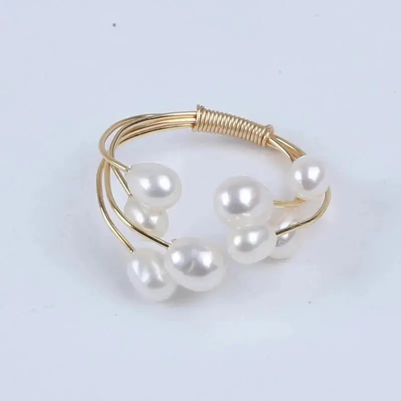 Hot Sale Natural Freshwater Pearl Adjustable Bangles shop name