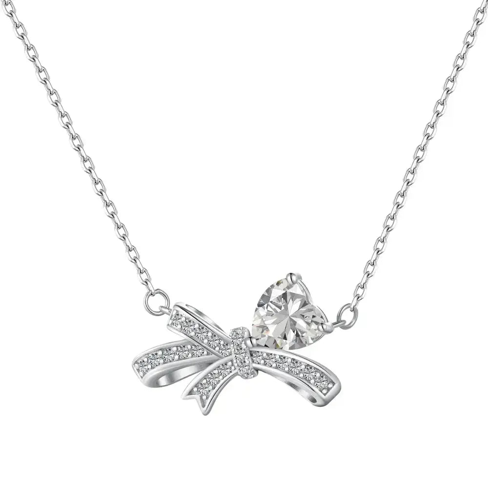 Innocence BowTie Necklace