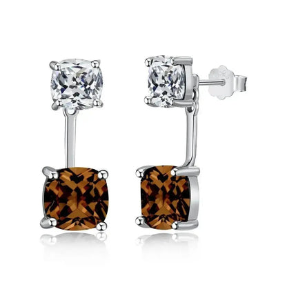 Large Zircon Jacket Earrings shop name