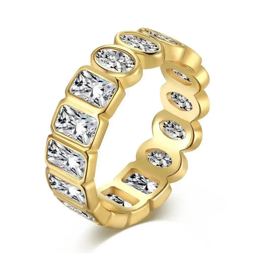 Luxury Eternity Ring 18K Gold