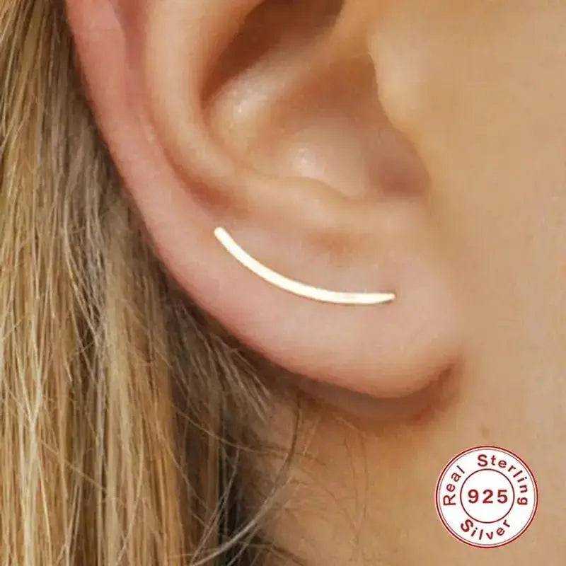 Modern Sleek Ear Climber