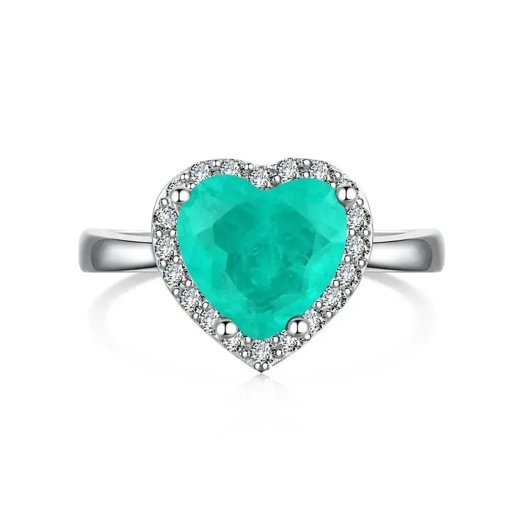 Paraiba Green Valentine Ring shop name