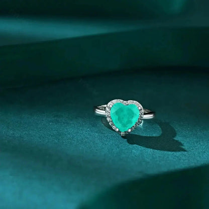 Paraiba Green Valentine Ring shop name