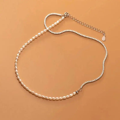 Pearl Mini Tennis Chocker shop name