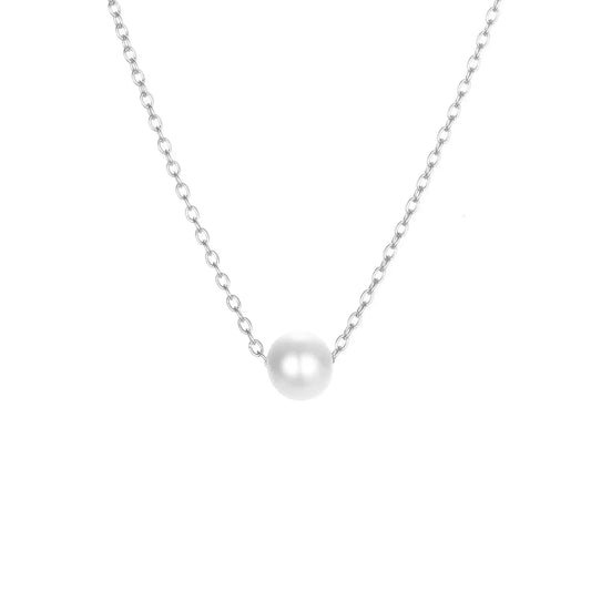 Pearl necklace fine chocker