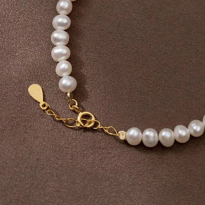 Pearl Road Gold Bracelet (small) shop name