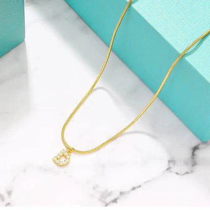 Personalized Custom Gold Choker Necklace