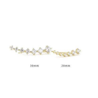 Princess Stud Climber Earring