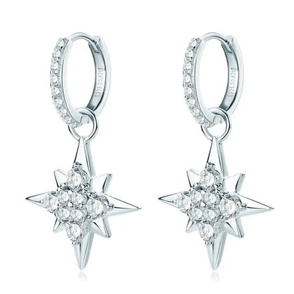 Moissanite Earrings on Sale Stars and Hoops shop name